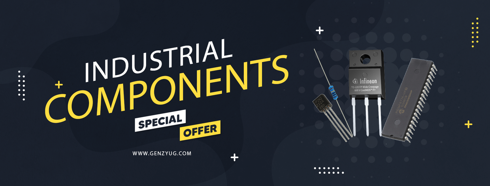 Genuine Electronic Components & Prototyping Hardware