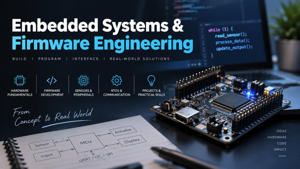 Industrial IoT, Firmware & Embedded Systems Course